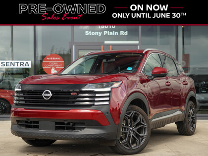 Red 2025 Nissan Kicks SR AWD SUV / Crossover All-Wheel Drive Continuously Variable Transmission