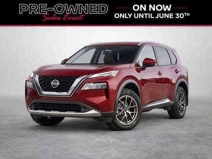 Red 2021 Nissan Rogue Platinum AWD SUV / Crossover All-Wheel Drive Automatic