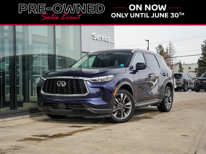 Blue 2025 INFINITI QX60 Luxe AWD SUV / Crossover All-Wheel Drive Automatic