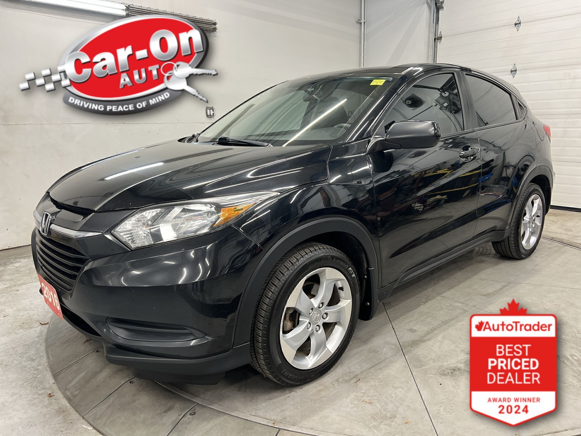 Black 2016 Honda HR-V SUV / Crossover All-Wheel Drive Automatic