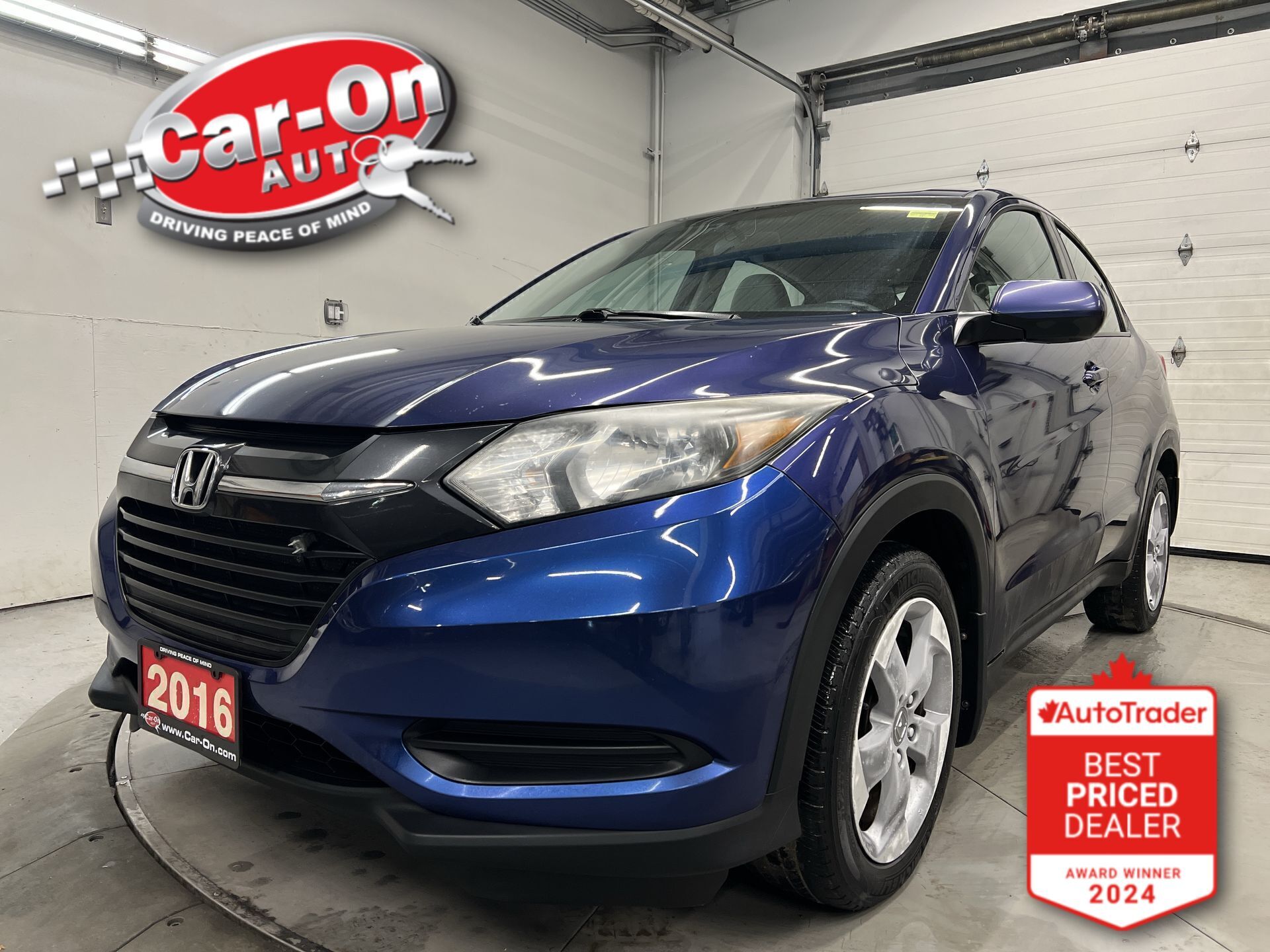Blue 2016 Honda HR-V SUV / Crossover All-Wheel Drive Automatic