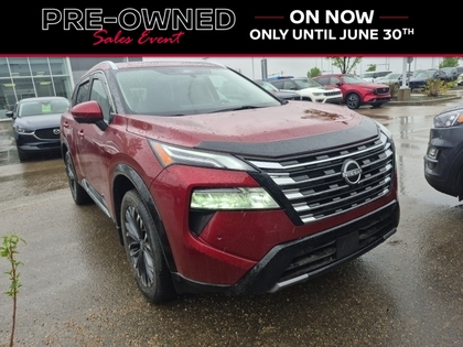 Red 2024 Nissan Rogue Platinum AWD SUV / Crossover All-Wheel Drive Automatic