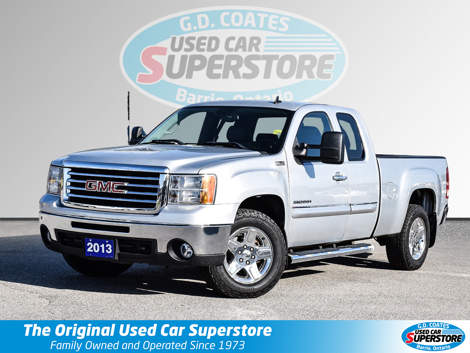 2013 GMC Sierra 1500 SLT Z71 Crew Cab 4x4 ~Nav ~Heated Leather ~Camera