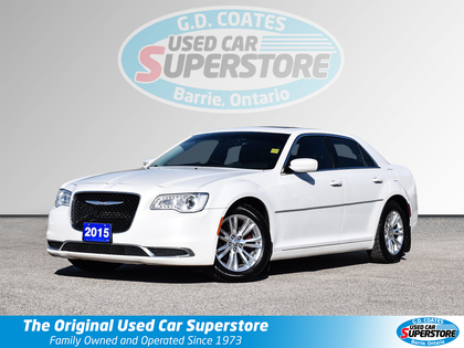 White 2015 Chrysler 300 Limited RWD Sedan Rear-Wheel Drive 8-Speed Automatic