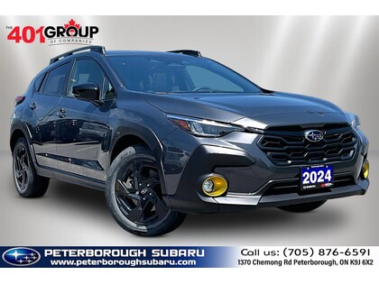 Gray 2024 Subaru Crosstrek Onyx AWD SUV / Crossover Continuously Variable Transmission