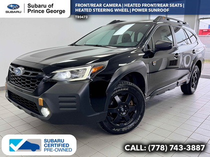 Black 2023 Subaru Outback Wilderness AWD SUV / Crossover All-Wheel Drive Continuously Variable Transmission