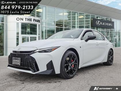 White 2026 Lexus IS 350 F Sport 3 AWD Sedan 6-Speed Automatic
