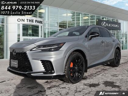 Silver 2026 Lexus RX 350 F SPORT Black Line AWD SUV / Crossover 8-Speed Automatic