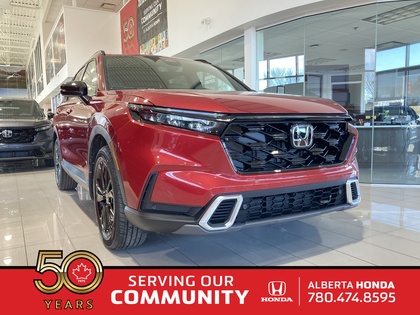 Red 2026 Honda CR-V Hybrid Touring AWD SUV / Crossover Continuously Variable Transmission