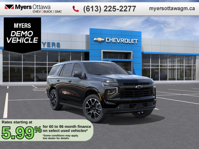 2026 Chevrolet Tahoe RST  RST, 6.2 V8, SUNROOF, MAG RIDE