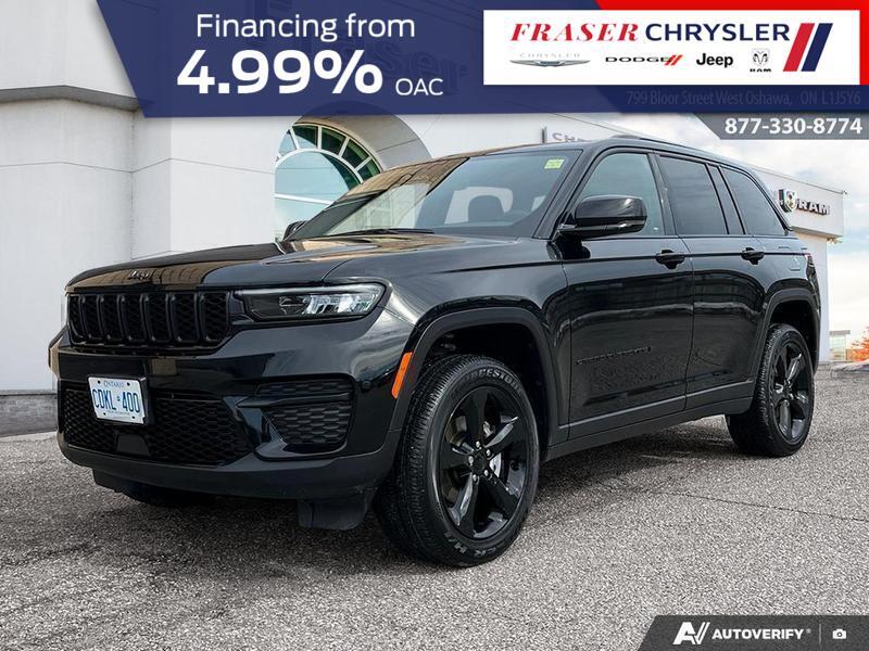 Black 2025 Jeep Grand Cherokee Altitude 4WD SUV / Crossover Four-Wheel Drive Automatic