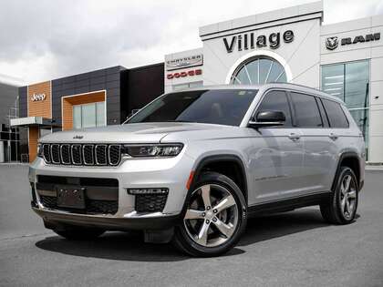 Silver 2021 Jeep Grand Cherokee L Limited 4WD SUV / Crossover Four-Wheel Drive Automatic