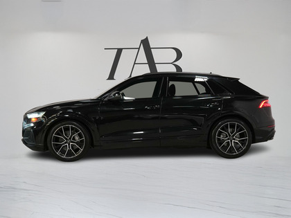 used 2022 Audi Q8 car, priced at $43,900