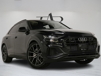 used 2022 Audi Q8 car, priced at $43,900