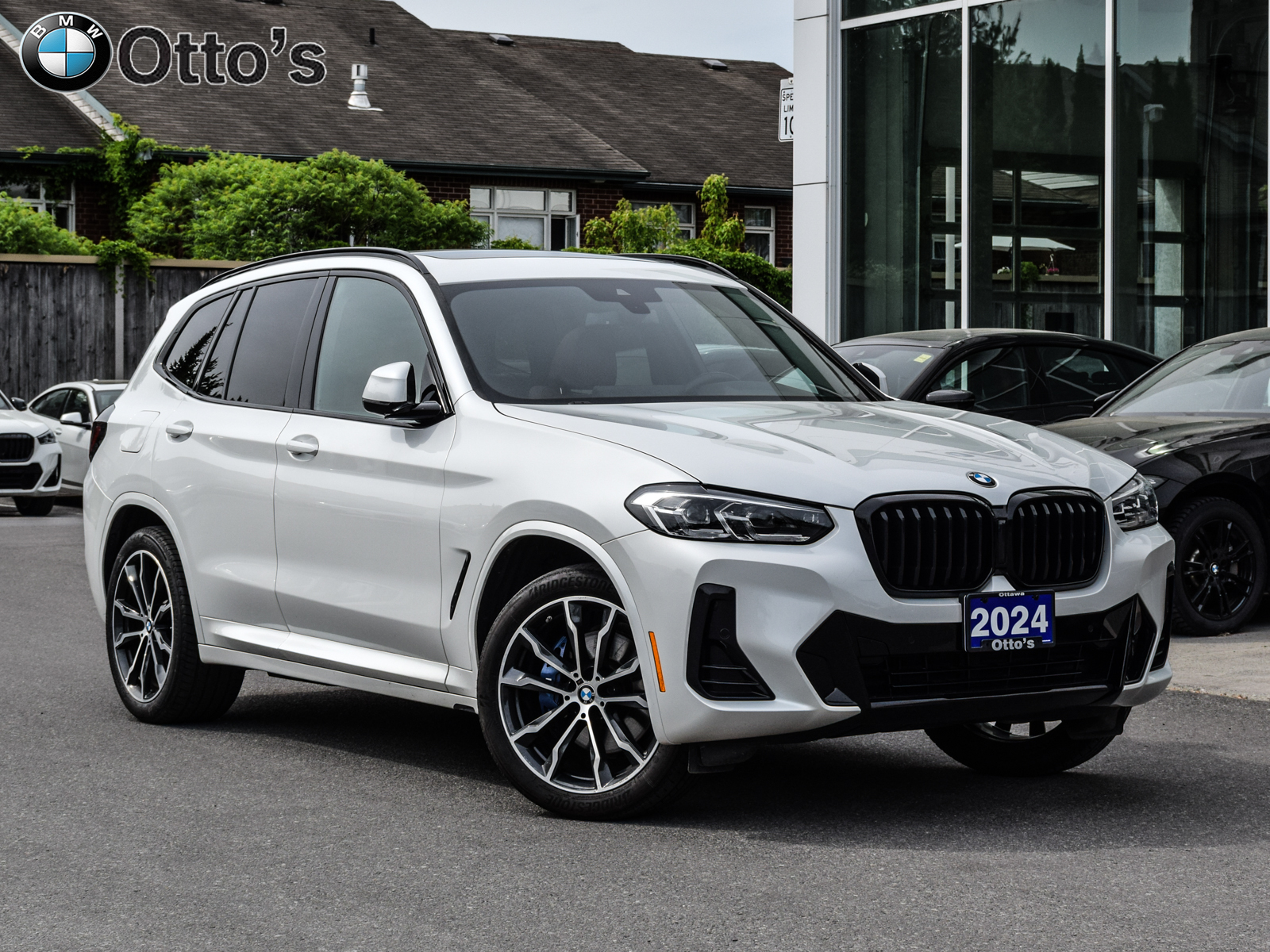 Mineral White Metallic 2024 BMW X3 xDrive30i AWD SUV / Crossover All-Wheel Drive Automatic