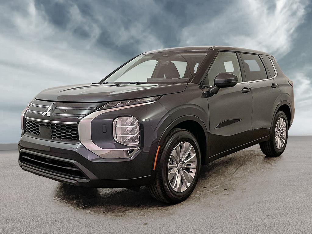 Gray 2026 Mitsubishi Outlander ES FWD SUV / Crossover Front-Wheel Drive Continuously Variable Transmission