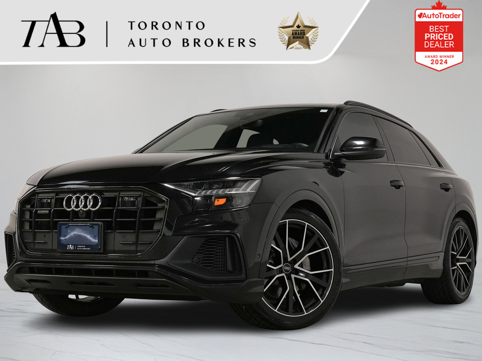 Black 2022 Audi Q8 quattro Technik 55 TFSI SUV / Crossover Automatic