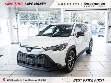 White (WIND CHILL PEARL) 2025 Toyota Corolla Cross Hybrid SE AWD SUV / Crossover All-Wheel Drive Automatic