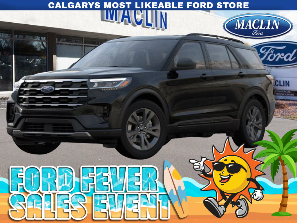 Black 2026 Ford Explorer Active AWD SUV / Crossover All-Wheel Drive Automatic