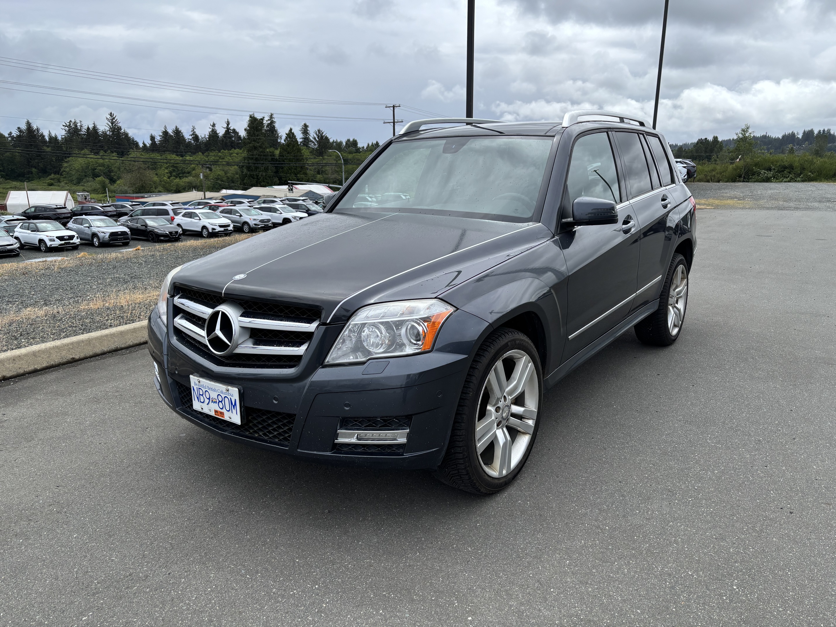 Gray 2011 Mercedes-Benz GLK 350 4MATIC SUV / Crossover All-Wheel Drive Automatic