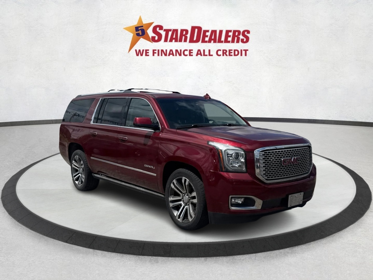 Red 2017 GMC Yukon XL Denali 4WD SUV / Crossover Four-Wheel Drive 8-Speed Automatic