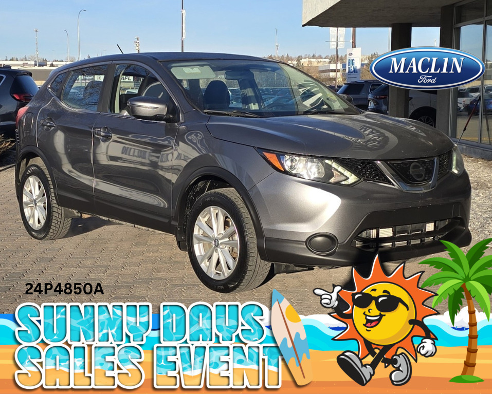 Gray 2018 Nissan Rogue S AWD SUV / Crossover All-Wheel Drive Continuously Variable Transmission