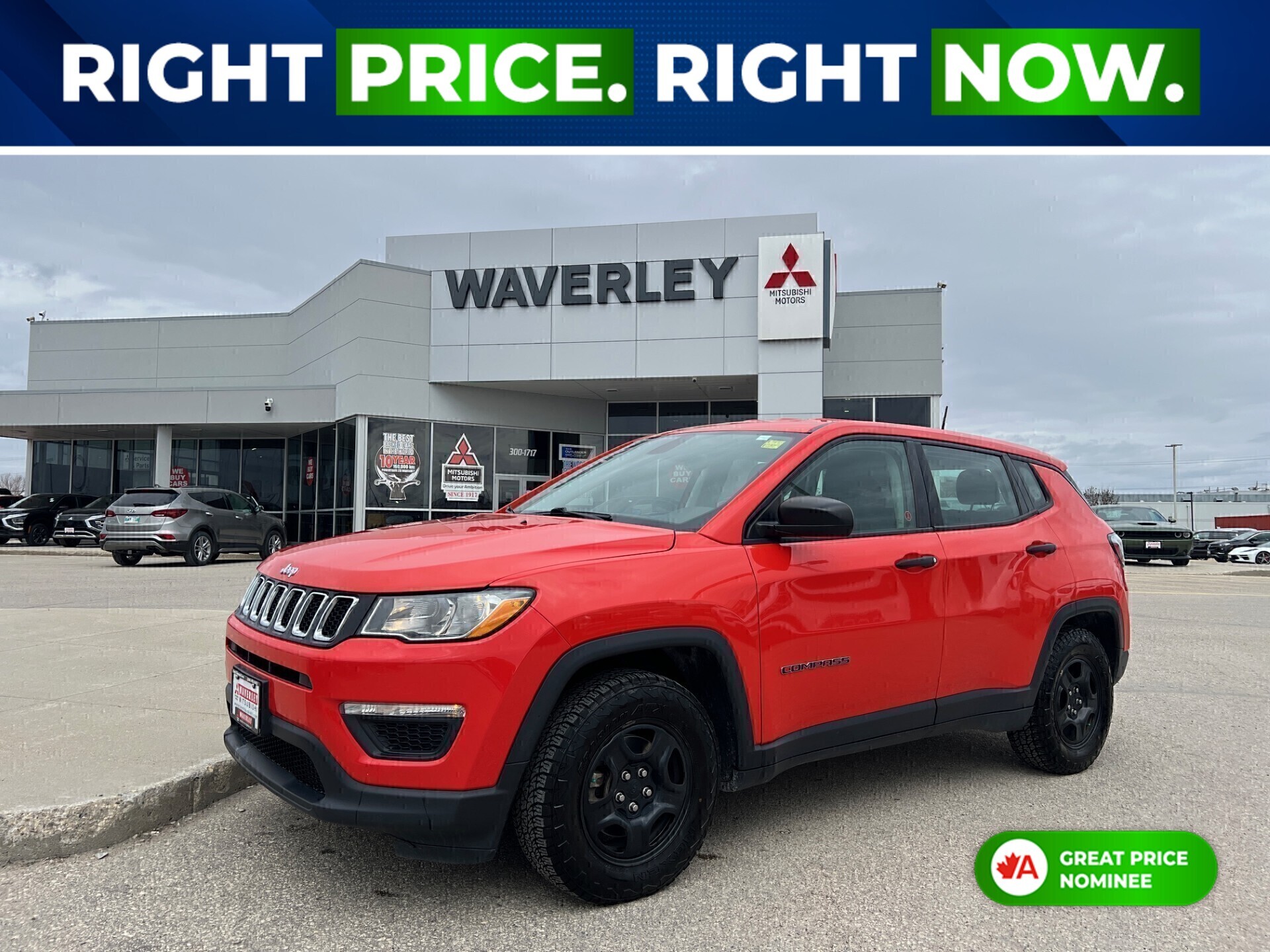 2018 Jeep Compass Sport FWD | Excellent Condition | 4D Sport Utility