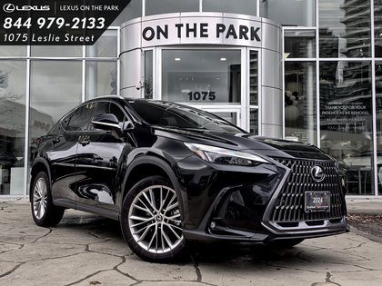 Black 2024 Lexus NX Hybrid 350h Luxury AWD SUV / Crossover All-Wheel Drive Continuously Variable Transmission