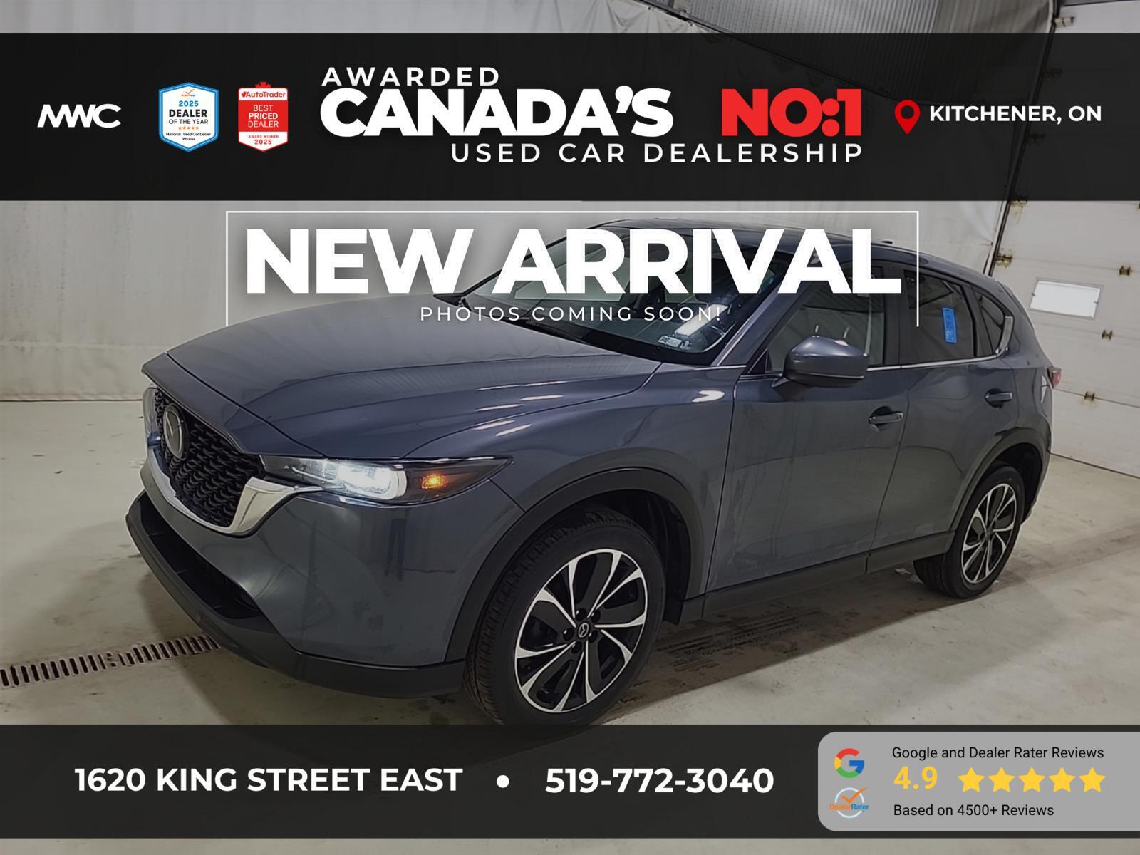2022 Mazda CX-5 GS AWD | LTHR | ROOF | NO ACCIDENTS | MAZDA SERVICED