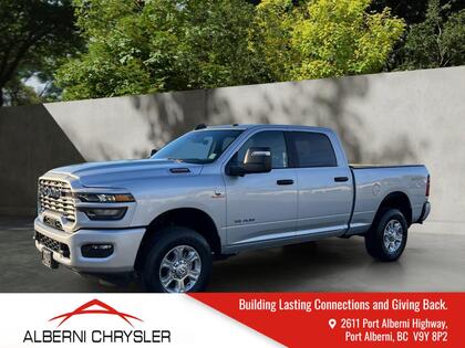 Silver 2026 RAM 3500 Big Horn Crew Cab 4WD Pickup Truck Four-Wheel Drive 8-Speed Automatic