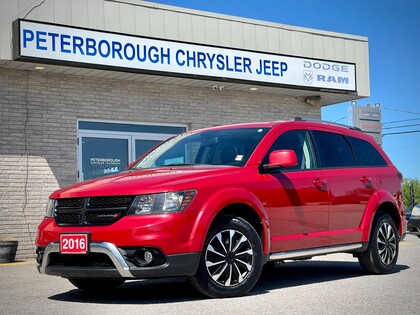 Red 2016 Dodge Journey Crossroad FWD SUV / Crossover Front-Wheel Drive Automatic