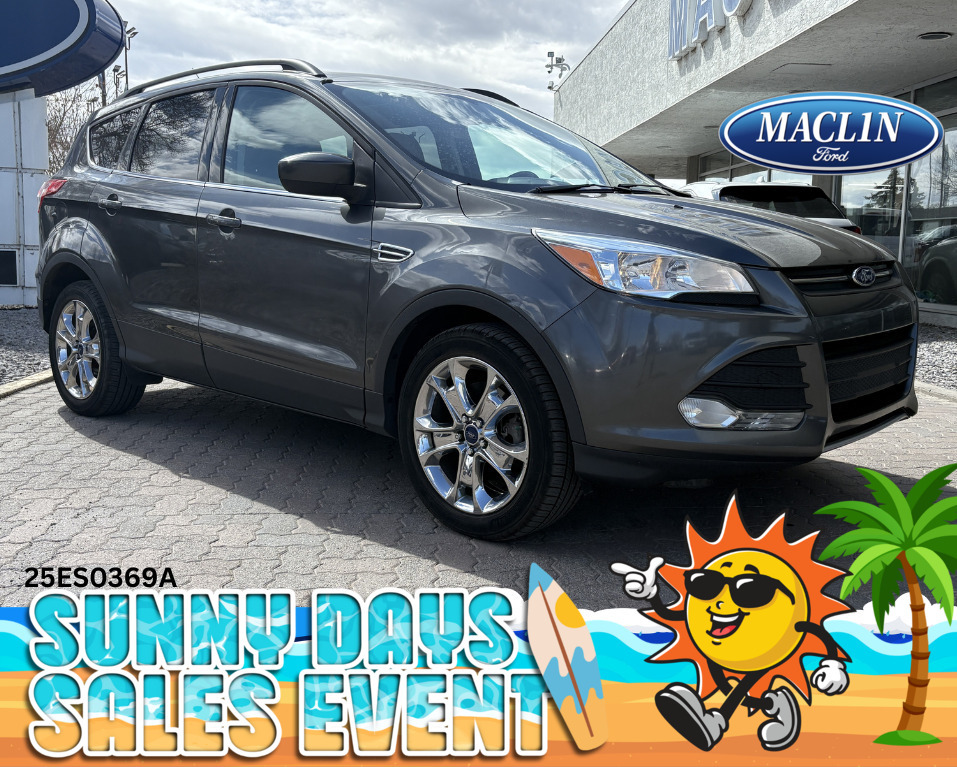 Gray 2015 Ford Escape SE AWD SUV / Crossover All-Wheel Drive 6-Speed Automatic