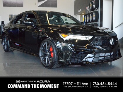 Black 2026 Acura Integra Type S FWD Sedan Front-Wheel Drive 6-Speed Manual