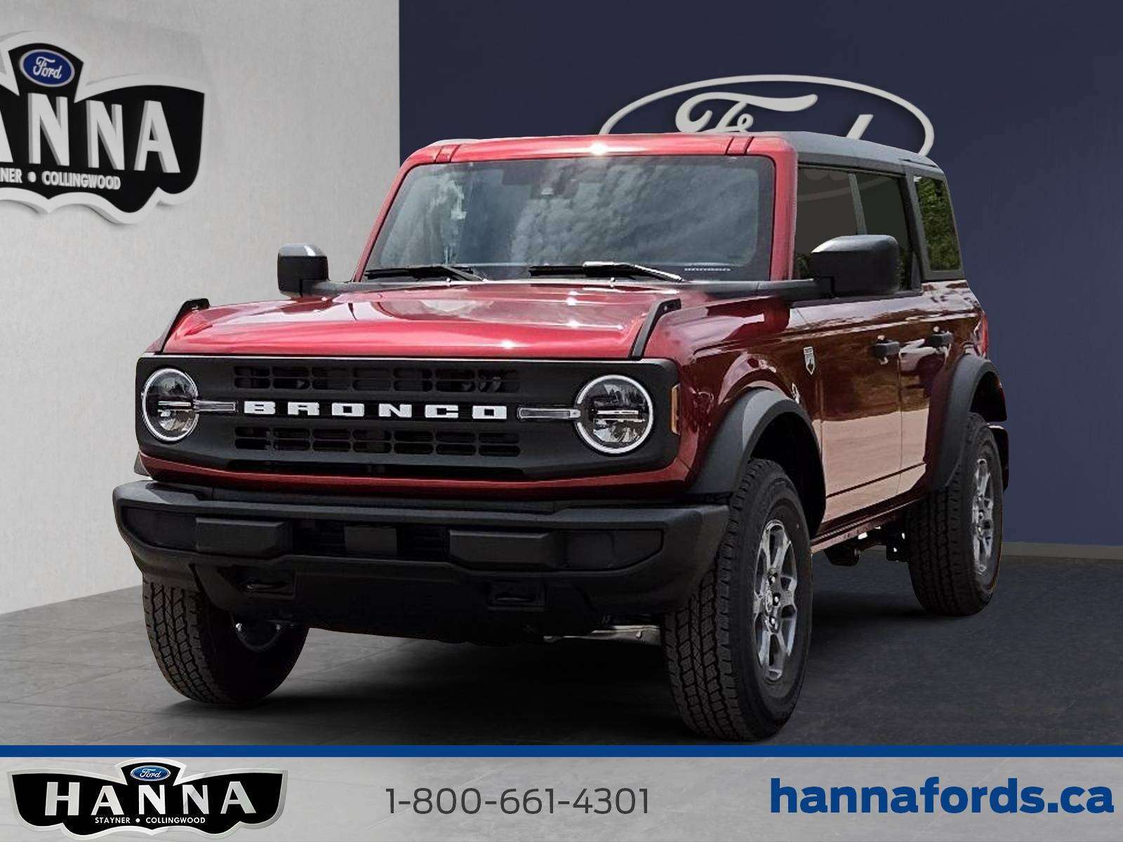 Red 2026 Ford Bronco Big Bend 4-Door 4WD SUV / Crossover Four-Wheel Drive Automatic