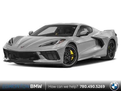 Gray 2022 Chevrolet Corvette Stingray 2LT Coupe RWD Coupe Rear-Wheel Drive Automatic