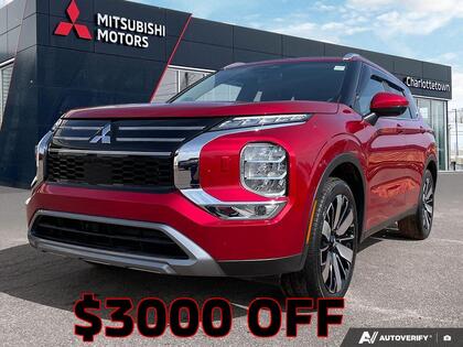 Red 2025 Mitsubishi Outlander SEL FWD SUV / Crossover Front-Wheel Drive Continuously Variable Transmission