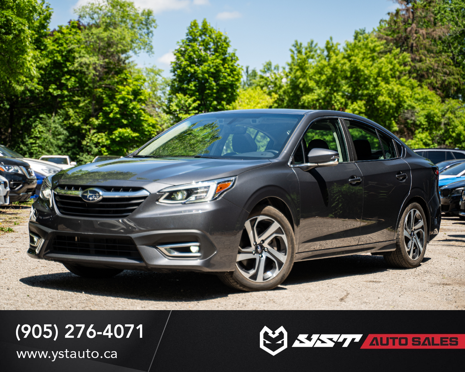 Gray 2020 Subaru Legacy 2.5i Limited GT Sedan Continuously Variable Transmission
