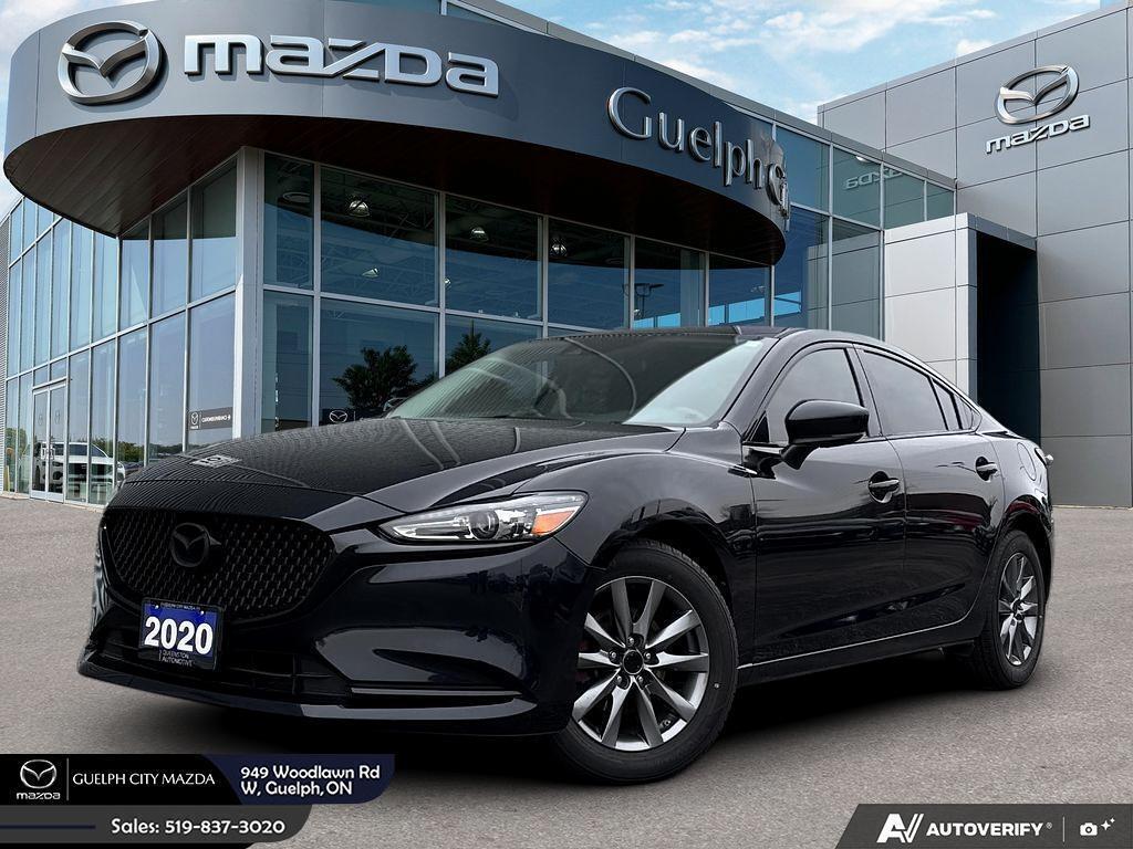Black 2020 Mazda MAZDA6 GS FWD Sedan 6-Speed Automatic