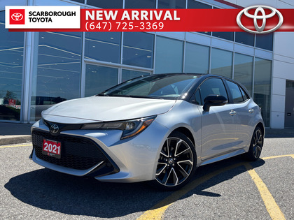used 2021 Toyota Corolla Hatchback car, priced at $25,995