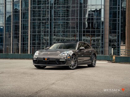Gray 2018 Porsche Panamera 4 Sport Turismo AWD Sedan All-Wheel Drive 8-Speed Dual Clutch