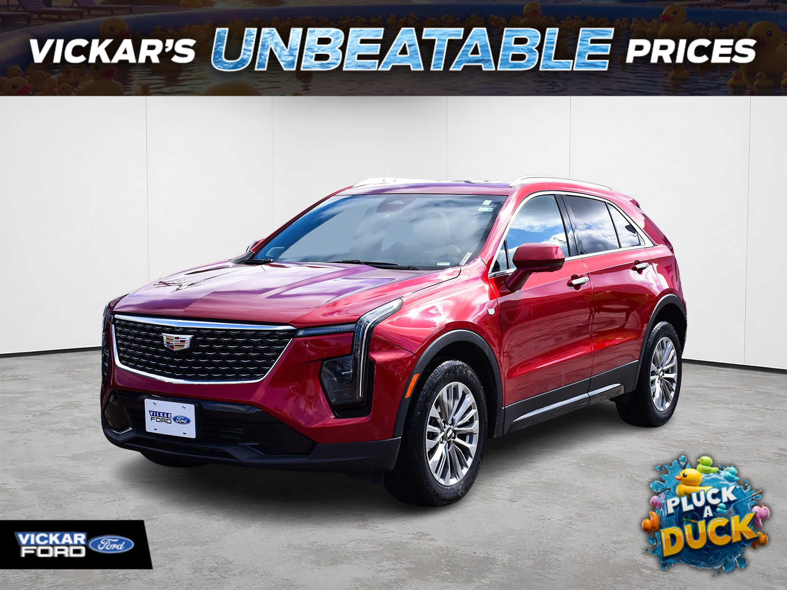 Red 2024 Cadillac XT4 Premium Luxury AWD SUV / Crossover Four-Wheel Drive Automatic