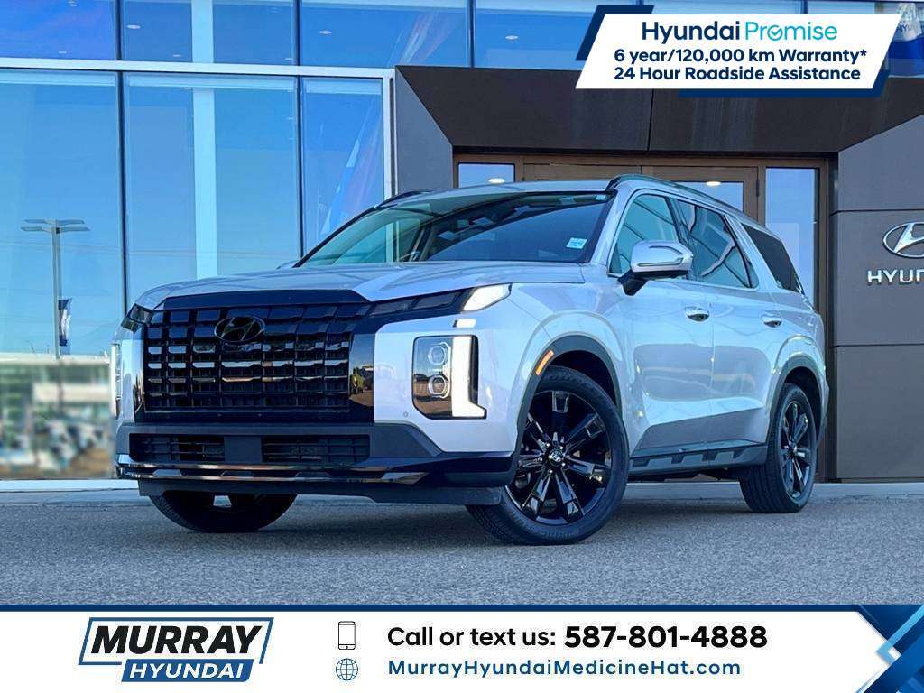 Typhoon Silver 2025 Hyundai Palisade Urban AWD with 7 Passenger Seating SUV / Crossover 8-Speed Automatic