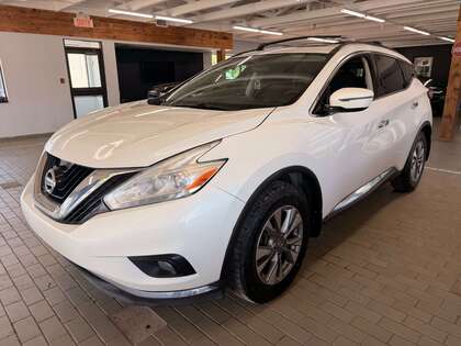 White 2016 Nissan Murano SL AWD SUV / Crossover All-Wheel Drive Automatic