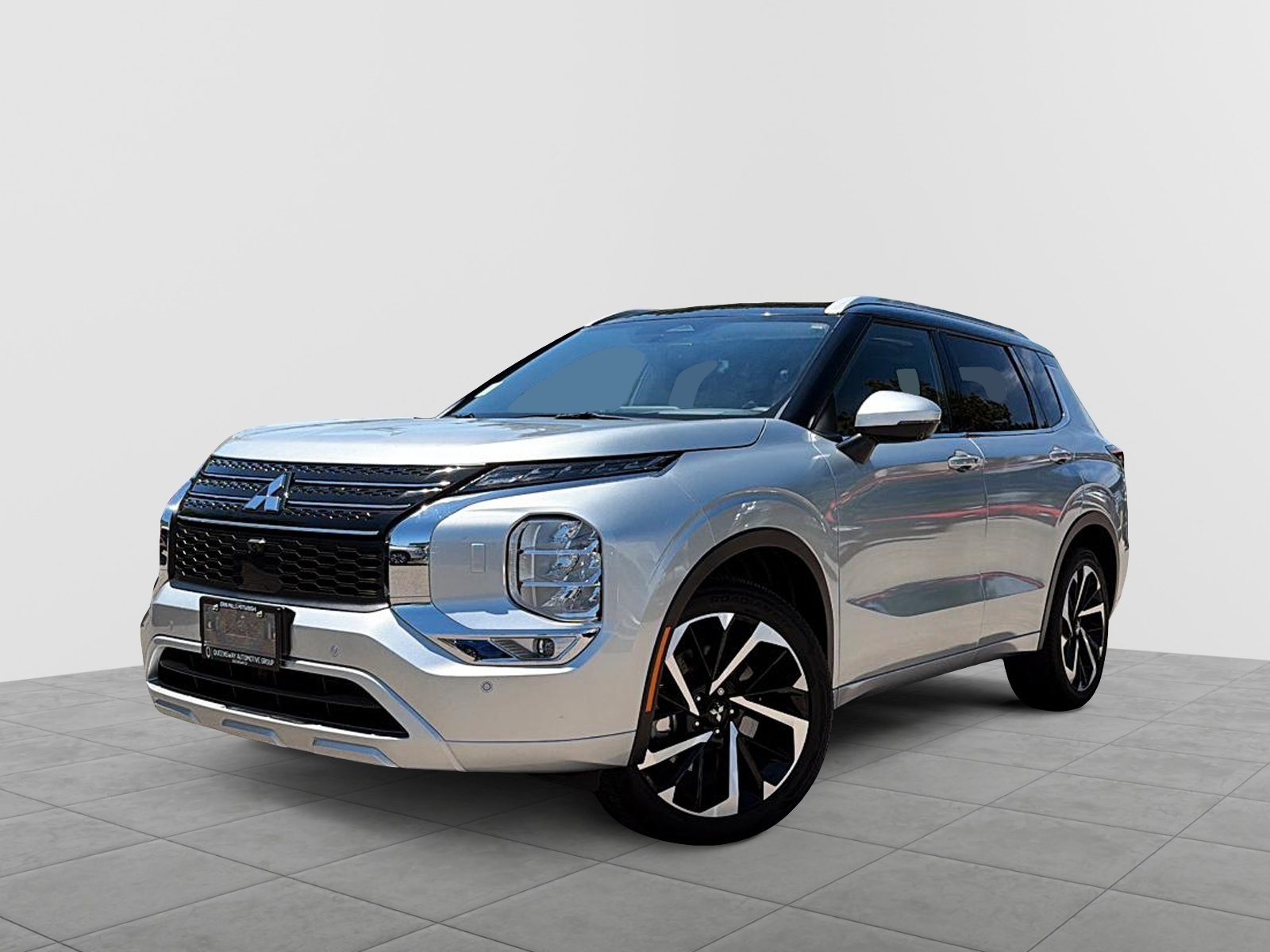 Silver 2024 Mitsubishi Outlander GT S-AWC SUV / Crossover Continuously Variable Transmission