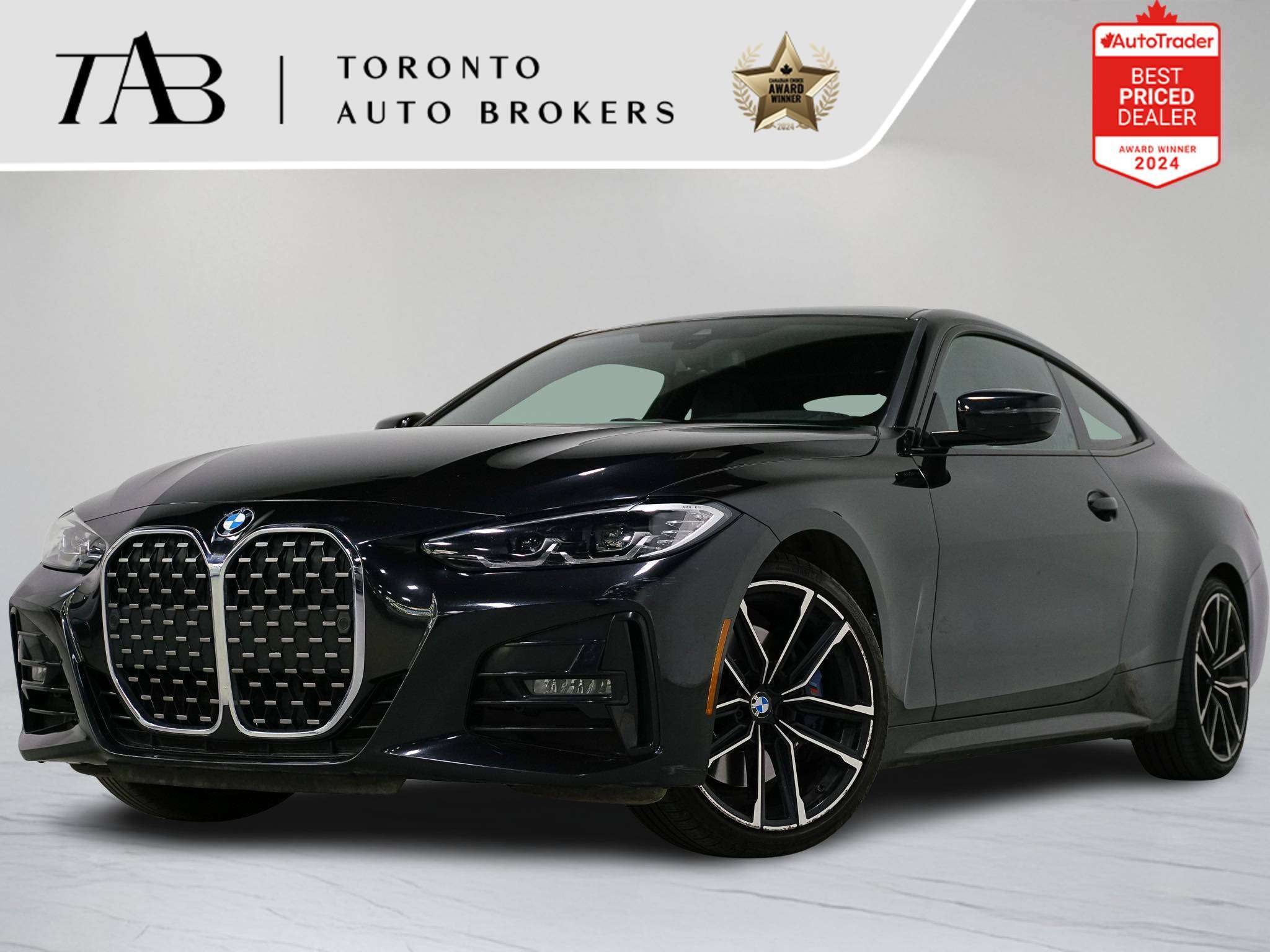 Black 2021 BMW 4 Series Coupe All-Wheel Drive Automatic