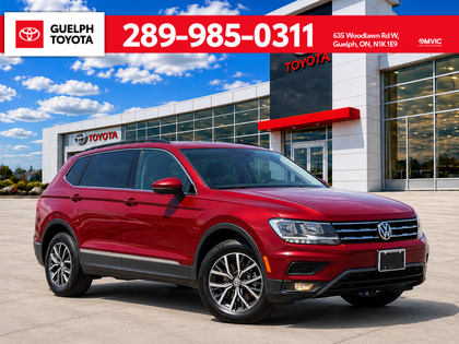 Red 2018 Volkswagen Tiguan Comfortline 4Motion SUV / Crossover Automatic