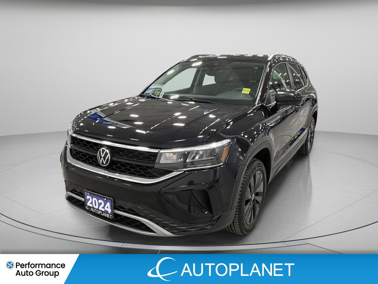 Black 2024 Volkswagen Taos Comfortline FWD SUV / Crossover 8-Speed Automatic