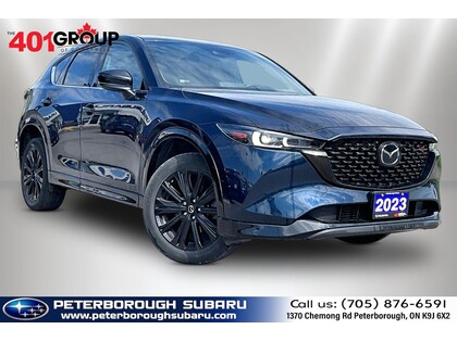 Blue 2023 Mazda CX-5 Sport Design with Turbo AWD SUV / Crossover Automatic