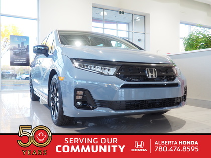 Gray 2025 Honda Odyssey Black Edition FWD Minivan Automatic