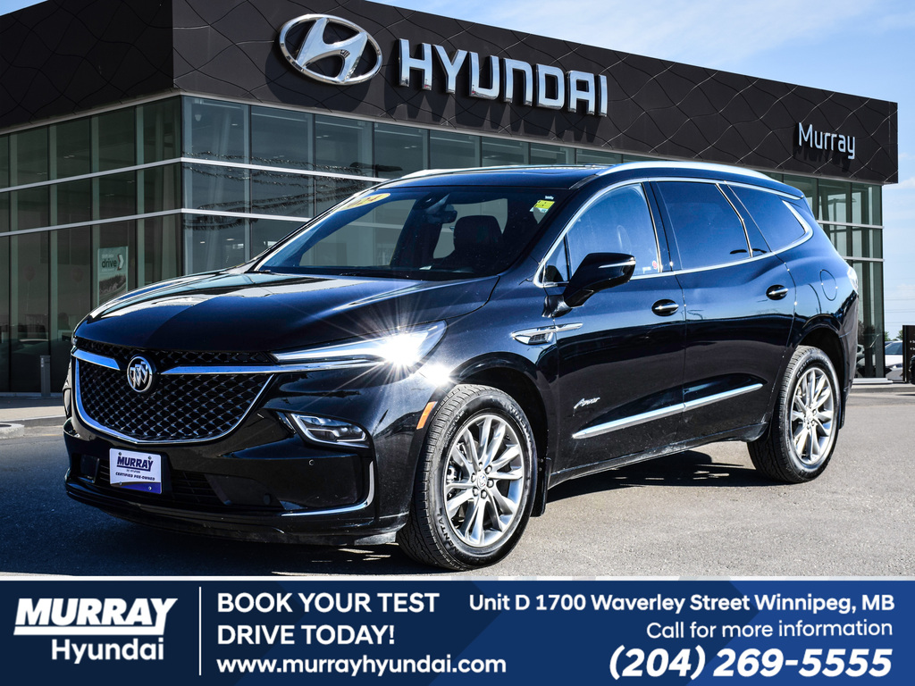 Black (Ebony Twilight Metallic) 2024 Buick Enclave Avenir AWD SUV / Crossover Four-Wheel Drive Automatic